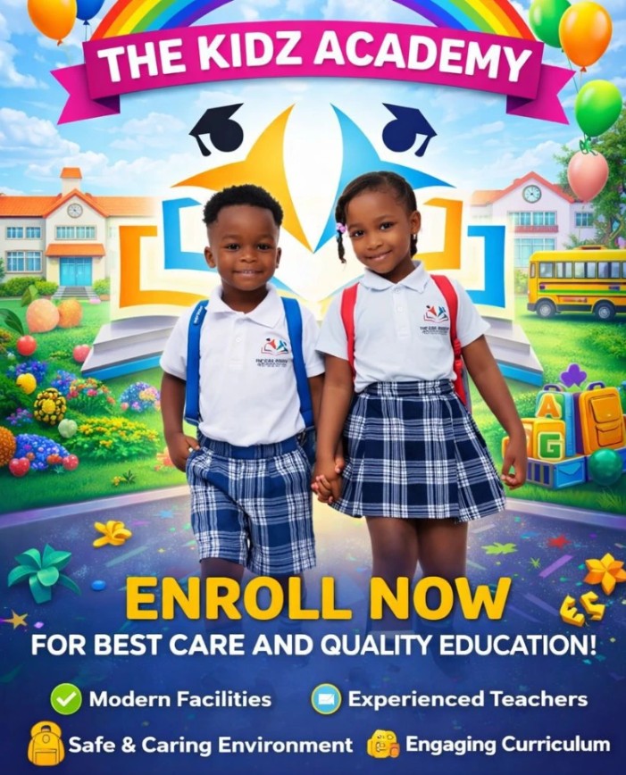 Happy children at The Kidz Academy